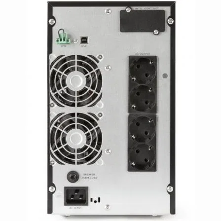 Salicru SLC-3000-TWIN PRO2 - SAI/UPS Online Doble Conversión, 3000 VA/2700W, Factor de Potencia 0.9, Formato Torre, LCD, USB, SNMP, ECO-mode, 4 Salidas AC Schuko/IEC Salicru SLC-3000-TWIN PRO2 - SAI/UPS Online Doble Conversión, 3000 VA/2700W, Factor de Potencia 0.9, Formato Torre, LCD, USB, SNMP, ECO-mode, 4 Salidas AC Schuko/IEC